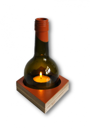 Fleslight bruin/oranje