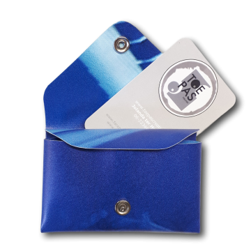 Open mini wallet blauw toepas creaties   kopie