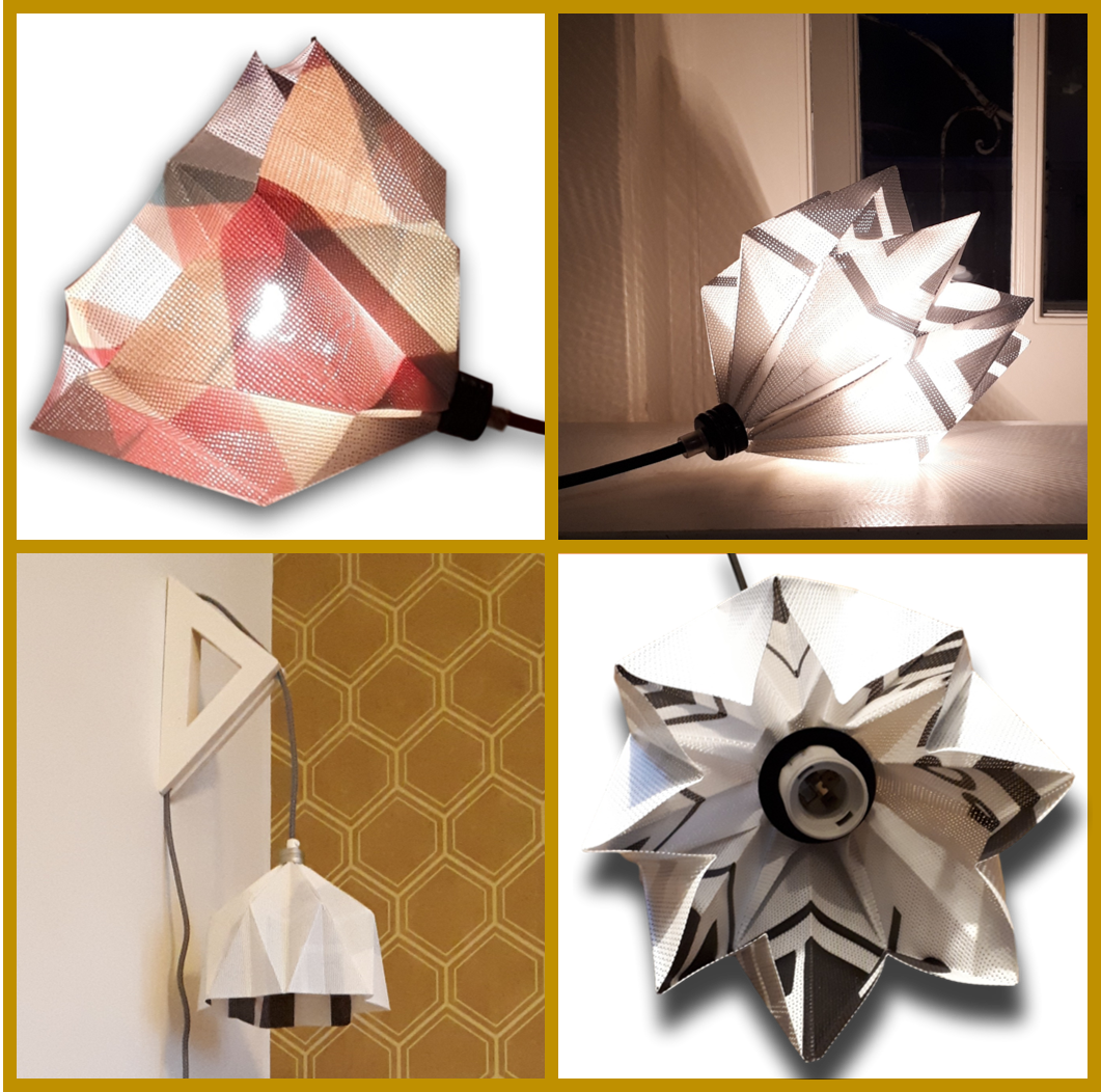 origami lamp TOEPAS creaties